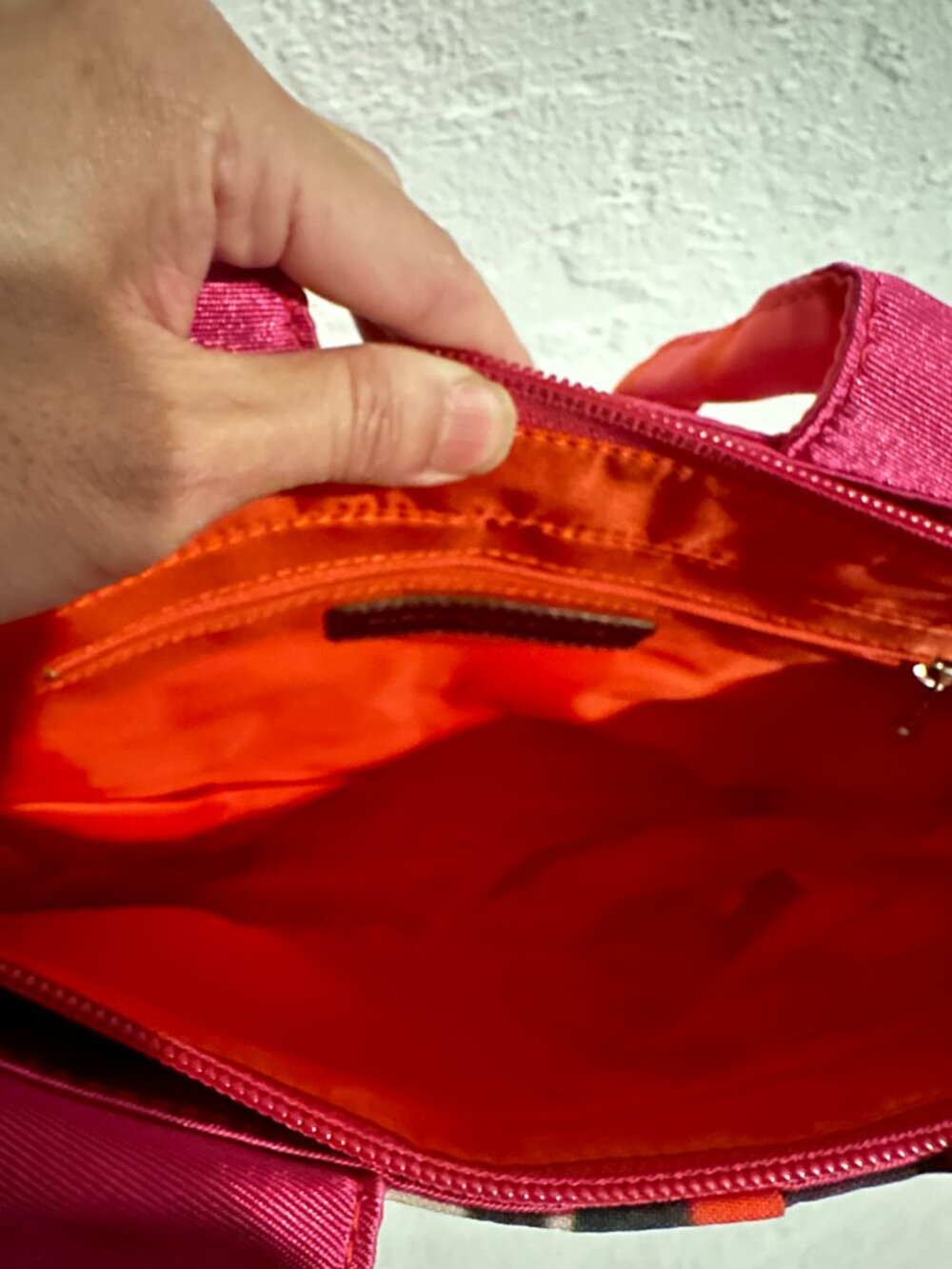 Hiroko Koshino Sac Colorful Mini Tote Bag – Lightweight Japanese Designer Bag - Picture 7 of 8